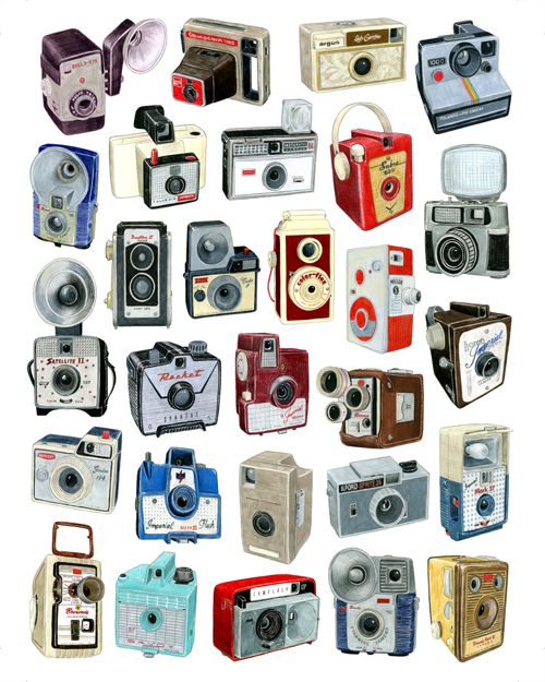 Vintage Camera Art