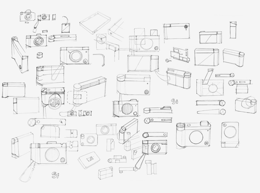 The Pentax Si Concept Sketches by Andrew Kim