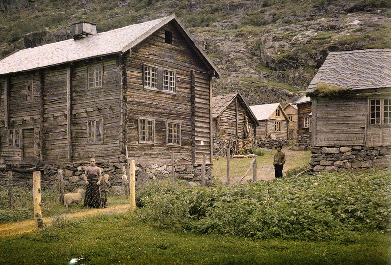 The First Color Photographs of Norway 1910  6